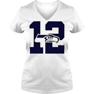 VLadies Seattle Seahawks 12th Football shirt