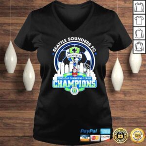 VLadies Seattle Sounders FC 2022 Concacaf Champions League Champions shirt