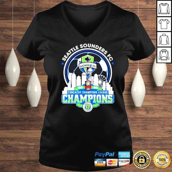 Seattle Sounders FC 2022 Concacaf Champions League Champions shirt - Image 2