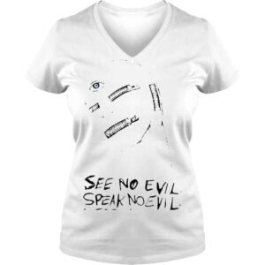 VLadies See no evil speak no evil hear no evil 2022 T shirt