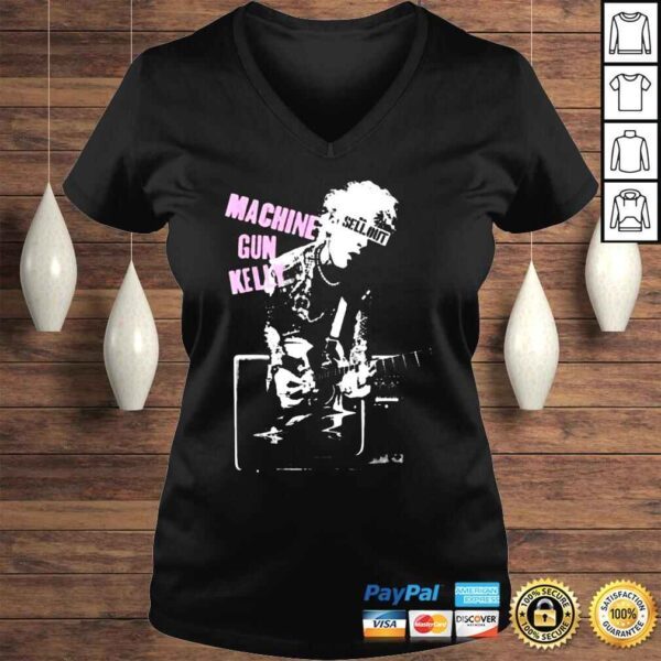 Sell Out Machine Gun Kelly Tv Warp Shirt - Image 2