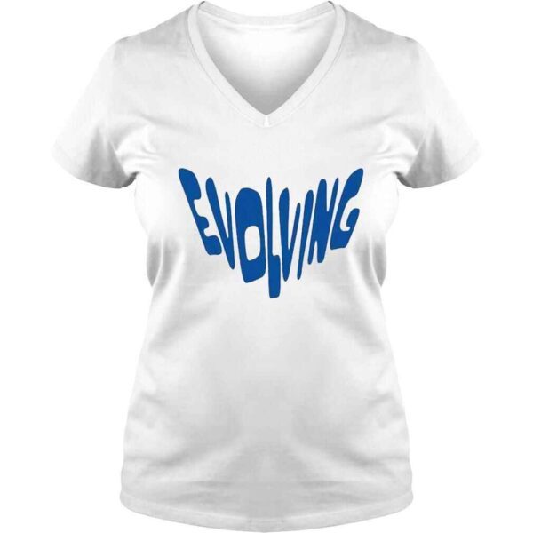 Shaz Did This Blue Evolution T Shirt - Image 2