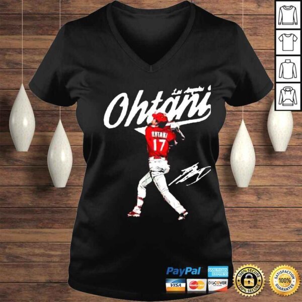 ShoheI ohtanI mlb los angeles angels red shirt - Image 2