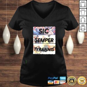 VLadies Sic Semper Tyrannis Ceausescu shirt