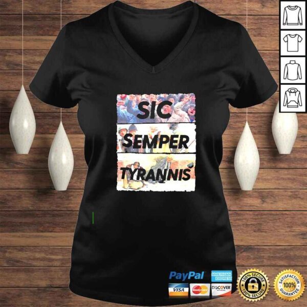 Sic Semper Tyrannis Ceausescu shirt - Image 2