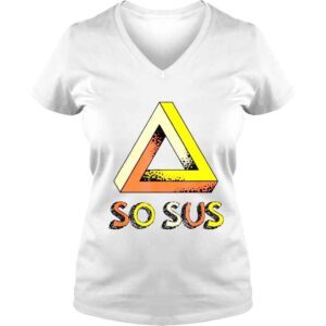 VLadies So sus impossible triangle illusionist magician shirt