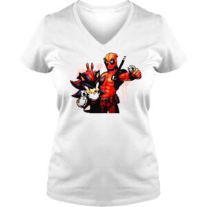 VLadies Sonic X Deadpool shirt