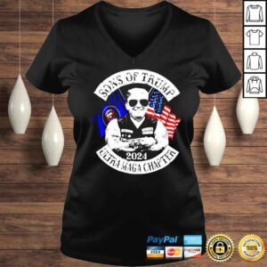 VLadies Sons of Trump bikers 2024 Ultra Maga Chapter Tshirt