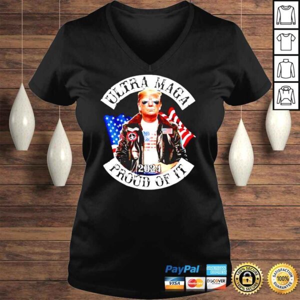 Sons of Trump bikers Ultra Maga 2024 proud of it shirt - Image 2