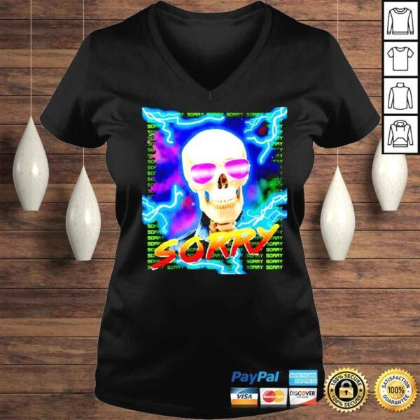 Sorry Da Share Z0ne shirt - Image 2