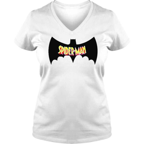 Spiderman and Batman Logo shirt - Image 2