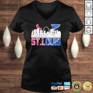 VLadies St Louis Blues St Louis Cardinals City Shirt