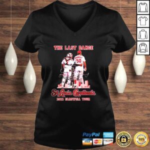 VLadies St Louis Cardinals the Last dance 2022 Farewell Tour city signatures shirt