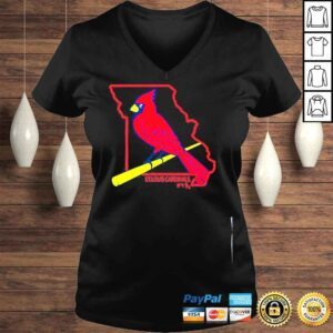 VLadies St louis cardinals wordmark local team shirt