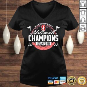 VLadies Stanford Cardinal 2022 NCAA Womens Golf National Champions Shirt