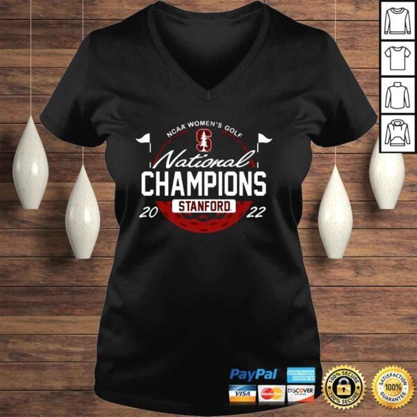 Stanford Cardinal NCAA Womens Golf National Champions 2022 shirt - Image 2