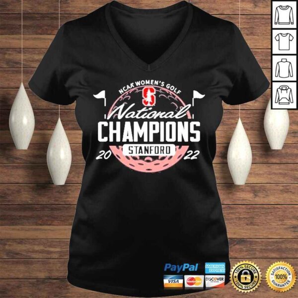 Stanford cardinal 2022 ncaa womens golf national champions 2024 shirt - Image 2