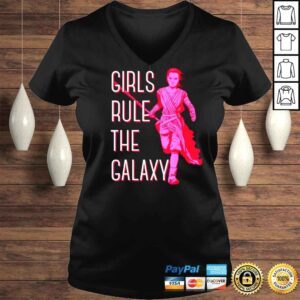 VLadies Star Wars Episode 7 Rey Girls Rule The Galaxy Shirt