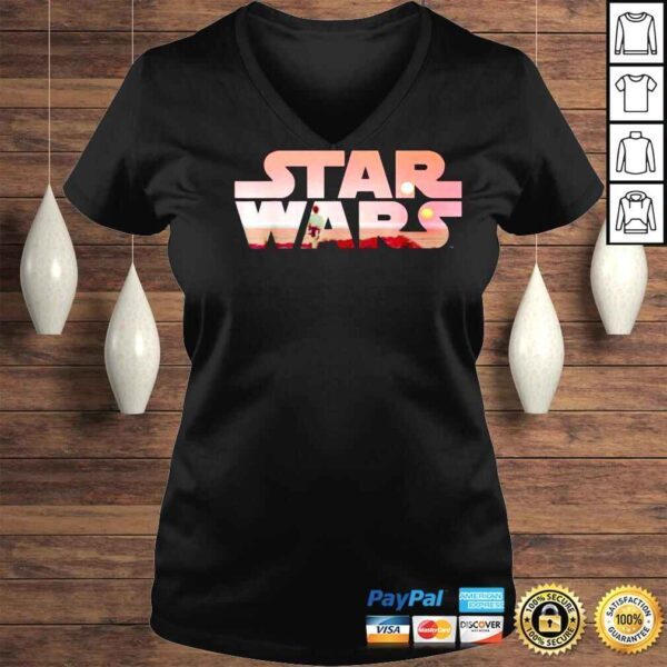 Star Wars Logo Luke Skywalker Tatooine Shirt - Image 2