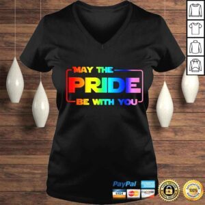 VLadies Star Wars May the pride be with you shirt