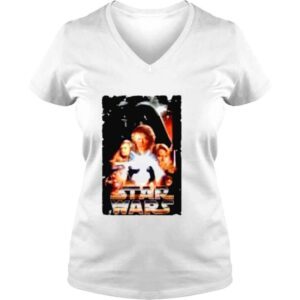 VLadies Star Wars Revenge Of The Sith Movie Poster Graphic Shirt