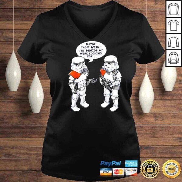 Star Wars Wrong Droids Funny Comic Graphic Shirt - Image 2