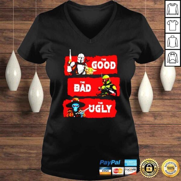 Star Wars characters the good the bad the ugly shirt - Image 2