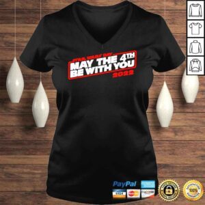 VLadies Star Wars day may the 4th be with you 2022 shirt