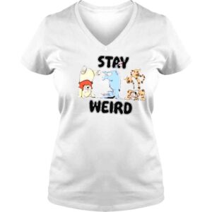 VLadies Stay weird by turborat shirt