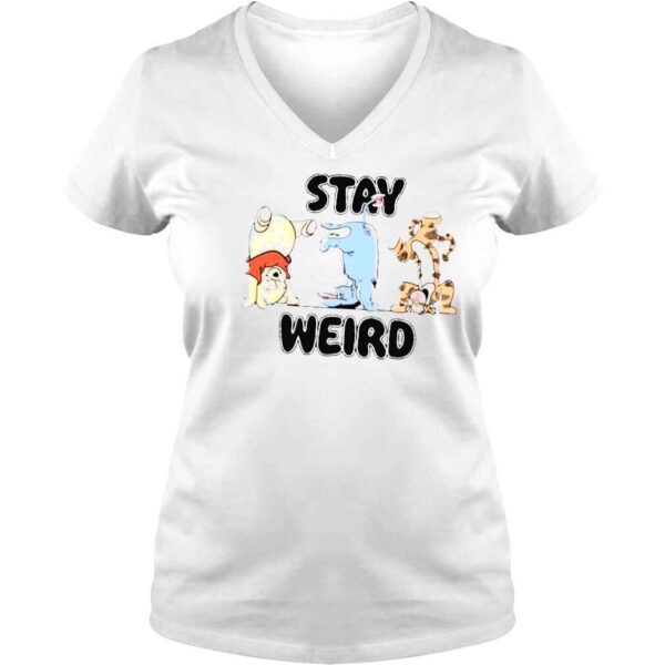 Stay weird by turborat shirt - Image 2