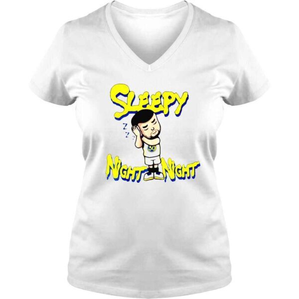 Stephen Curry Golden State Warriors Night Night shirt - Image 2