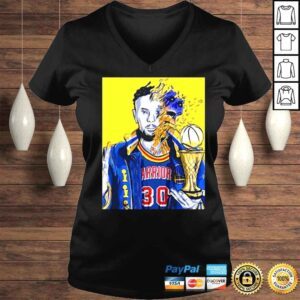 VLadies Stephen Curry MVP Magic Johnson Western Conference Finals shirt