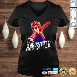 VLadies Steve Stranger Things The Babysitter Portrait Shirt