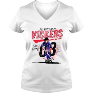 VLadies Steve Vickers New York Rangers Comet signature shirt