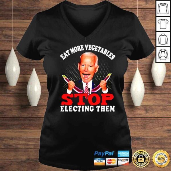 Stop Electing Vegetables shirt - Image 2