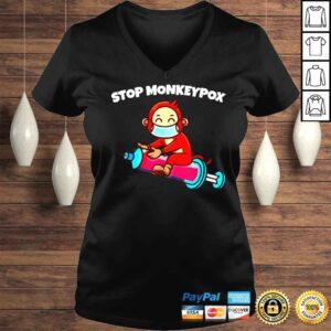 VLadies Stop Monkeypox 2022 Tshirt