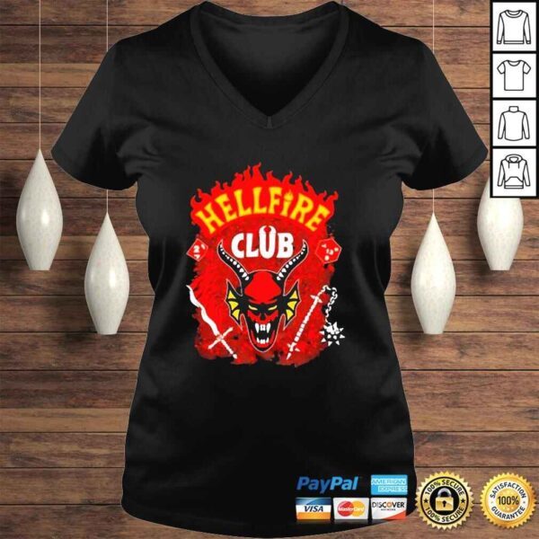 Stranger Things 4 Hellfire Club TShirt - Image 2