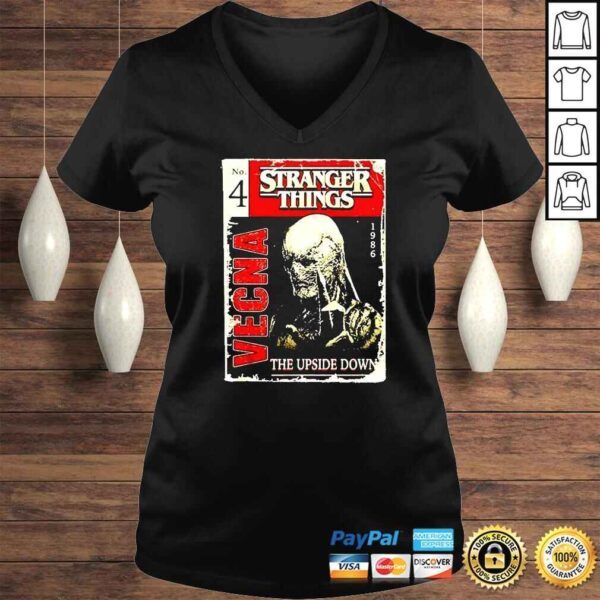 Stranger Things 4 Vecna 1986 The Upside Down TShirt - Image 2