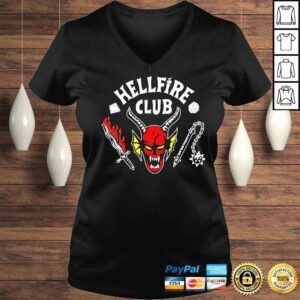 VLadies Stranger Things Season 4 Hellfire Club shirt