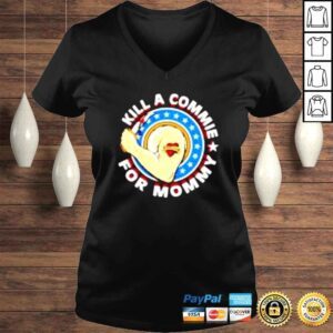 VLadies Strong Mom Kill A Commie For Mommy shirt