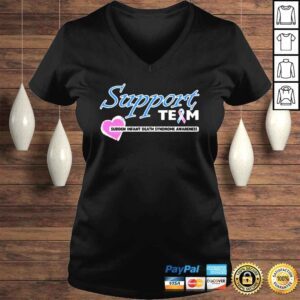 VLadies Sudden Infant Death Syndrome Awareness Sids Pink And Blue Ribbon Shirt