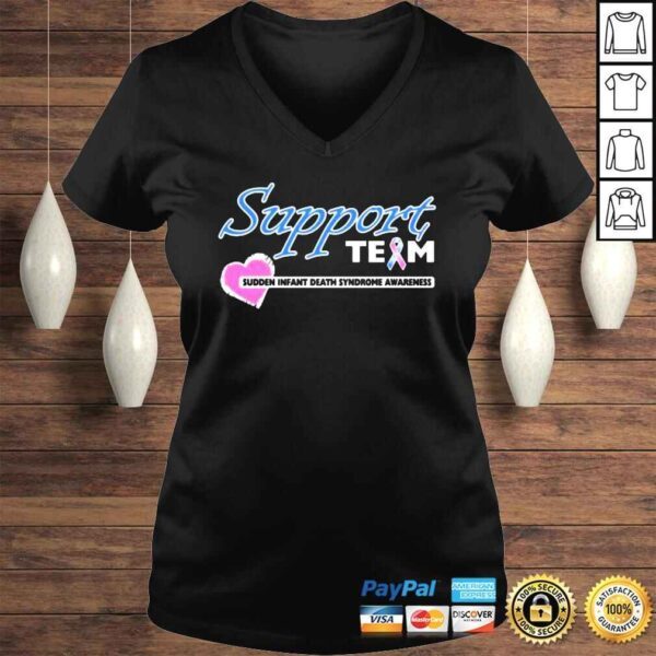 Sudden Infant Death Syndrome Awareness Sids Pink And Blue Ribbon Shirt - Image 2