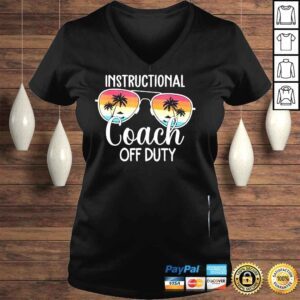 VLadies Summer vacation school end of year instructional coach shirt