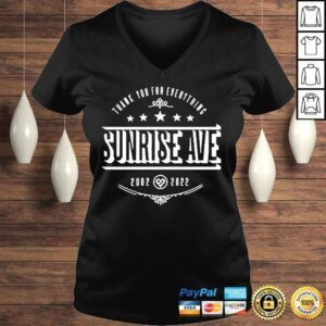 VLadies Sunrise Avenue Five Stars Shirt