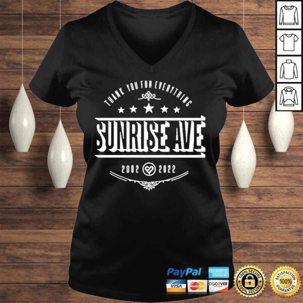 Sunrise Avenue Five Stars Shirt - Image 2