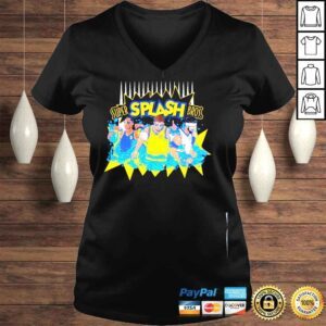 VLadies Super splash Bros shirt