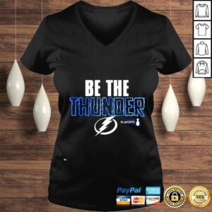 VLadies Tampa Bay Lightning be the thunder 2022 Stanley Cup Playoffs shirt