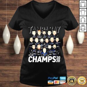 VLadies Tampa bay lightning champions 2021 Tshirt