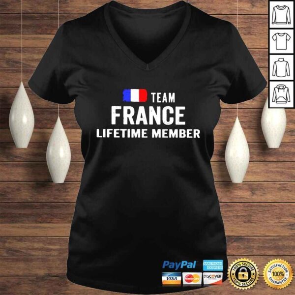 Team France Lifetime Member Shirt - Image 2