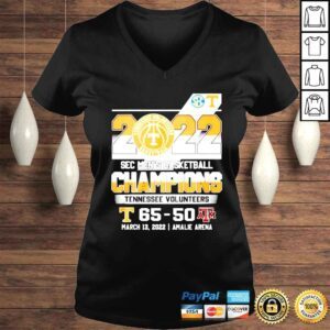 VLadies Tennessee Volunteers 2022 Sec Mens Basketball Champions shirt